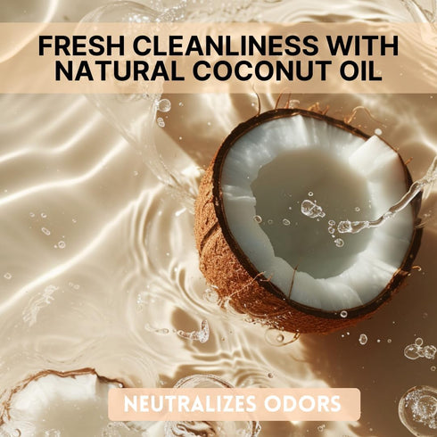 Hypoallergenic Laundry Soap Bar - Natural Ingredients with Coconut Oil for Sensitive Skin - 3Pcs...