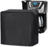 Coffee Machine Cover, Universal Waterproof Shield for Countertop Appliances in Home, Garage and Office, Black...