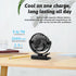 Portable Mini Clip On Fan,Desk Fan,Neck Fan,2.8 Inch Rechargeable,720 degree Rotate,3 Speed Quiet Mini Clip Fan,Small Clip on Fan Ideal For Outdoo...