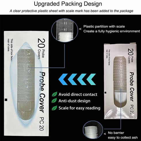 300 X Ear Thermometer Covers Thermometer Ear Lens Filters, Refill Covers for All Braun themometer Models BPA Free Digital Disposable Covers...