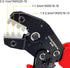 Crimping Tool with Ratchet, Ratcheting Wire Crimper Tool for Open Barrel Terminal Connectors, Electrical Crimping Tool, Crimping Pliers for 20-14 ...