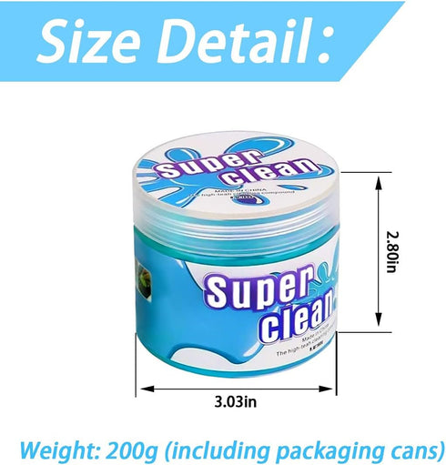 Moly Magnolia Cleaning Gel for Car, Universal Detailing Putty Gel Detail Tools Car Interior Cleaner, Removal Putty Keyboard Cleaner for Car Vents,...