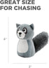 Outward Hound Squeakin' Racoon Hide A Puzzle Plush Replacement Dog Toys - 3 Pack...