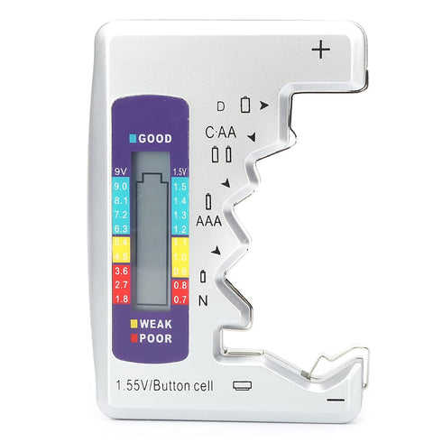 AUNMAS Digital Battery Tester, Universal Battery Checker Small Battery Testers Checker Battery Capacity Testing Tool Battery Analyzer Cranking Sys...