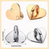 Moxweyeni 8 Pcs Cell Phone Finger Ring Adhesive Metal Phone Finger Grip Loop Stand Heart Grip Holder Charm Hook for DIY Hanging Supplies...