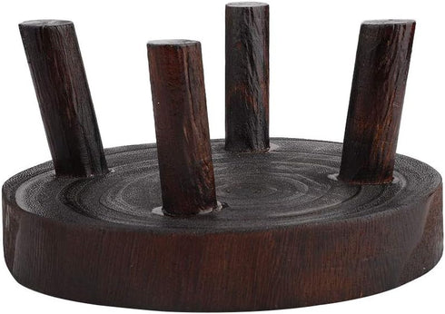 Round Plant Stand,Wooden Plant Stool,Wooden Stool Display Stand,Wooden Stand Plant Holder, High Stool Flower Stand,Storage Flower Pot Stand For In...