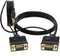 Cables Direct Online 6FT SVGA + Audio Monitor Cable - Male to Male VGA to VGA 1080P for PC, Projector, Laptop, TV...