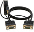 Cables Direct Online 6FT SVGA + Audio Monitor Cable - Male to Male VGA to VGA 1080P for PC, Projector, Laptop, TV...