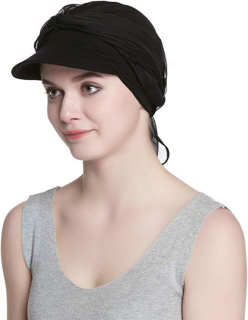 Alnorm Headcovers for Cancer Patients Chemo Scarves for Women Black...