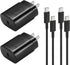 for Samsung USB-C Super Fast Charging Wall Charger - 25W PD Charger Adapter with Type-C Cable(5ft) for Samsung Galaxy S25 S24 S23 S22 Ultra Plus S...