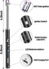VEHHE Candle Lighter, Electric Rechargeable Arc Lighter with LED Battery Display Long Flexible Neck USB Lighter for Light Candles Gas Stoves Campi...