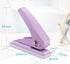 Single Hole Puncher Handheld 1/4 Inches Hole Punch, 20 Sheet Paper Punch Capacity Metal Hole Puncher with Skid-Resistant Base for Paper, Chipboard...