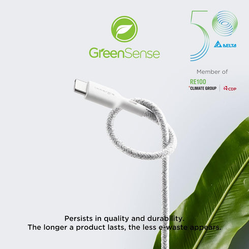 Innergie USB C to Lightning Cable (5.9ft, 1.8m) Apple Mfi Certified - 3A Fast Charging Cable 480Mbps Data Transfer, Design for iPhone/iPad/AirPods...