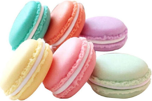 QTMY 6 PCS Colorful Mini Macaron Shape Storage Box Candy Jewelry Organizer Pill Case Container (Mini, Mixed Color)...