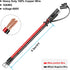 iMESTOU 10AWG SAE to O Ring Terminal Harness 2 Pin Quick Disconnect Plug 1 Feet Eyelet Terminal Harness Extension Charge Cord Quick Disconnect SAE...
