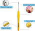 Mdoker Extra Long Crochet Hooks,Ergonomic Grip Soft Handles for Handmade DIY Crocheting,Size C/2(2.75MM)......