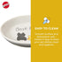 SPOT by Ethical Products - Heavy Ceramic High Gloss Dog Bowl Cat Bowl Durable Dog Food and Water Pet Dish - Dishwasher Safe - BEST FRIENDS OVAL CA...