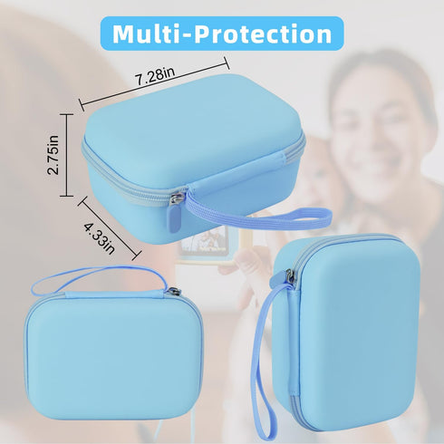 Kids Camera Case Compatible with Agoigo/ESOXOFFORE/GKTZ/Anchioo/MINIBEAR/Seckton/Goopow Digital Waterproof Camera Portable Instant Print Cameras S...