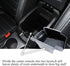 Vesul Center Console Storage Box Compatible with Ford Escape 2013 2014 2015 2016 ABS Tray Insert Armrest Organizer Glove Pallet...