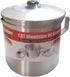 Bene Casa - Fine Filter Aluminum Oil Strainer and Dispenser (1 Quart) - Includes Stay-tight Lid and Long-grip Handle - Dishwasher Safe...
