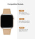 MNBVCXZ Compatible with Apple Watch Band 38mm 40mm 41mm 42mm 44mm 45mm 49mm Women Men Girls Boys Genuine Leather Replacement Strap for iWatch Seri...