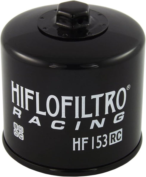 HiFloFiltro HF153RC Black RC High Performance Premium Oil Filter, Single...