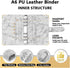 AUSTARK Budget Binder, Money Saving Binder Cash Envelopes for Budgeting, Money Organizer with 12pcs Zipper Envelopes & 12pcs Expense Budget Sheets...
