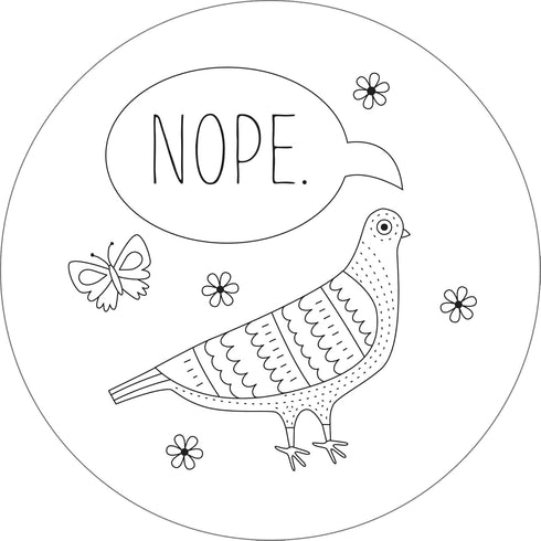 Snarky Embroidery Pattern Transfers (set of 10 hoop designs!)...
