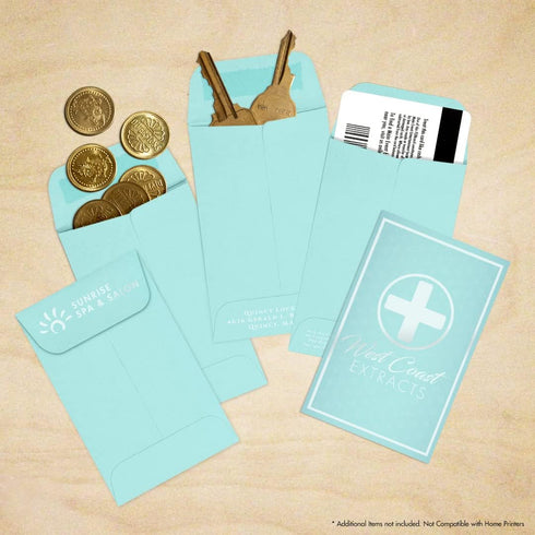 LUXPaper Coin Envelopes, Seafoam, 2 1/4-Inch x 3 1/2-Inch, 50-Count...