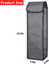 Grill Utensil Accessory Storage Bag Grey Waterproof BBQ Tool Storage Bags Grill Tools Foldable Barbecue Appliance Bracket Bag for Camping Hiking B...