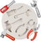 Hand Tools Silicone Mold Construction Tools Chocolate Fondant Molds Wrench Hammer Pliers Molds for Cake Decoration Cupcake Topper Candy Sugar Craf...