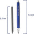 Pacific Arc Premium Blue Technical Acrylic 5.6mm Clutch Lead Holder...
