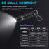 LUMINTOP EDC01 Keychain Flashlight 120 lumens Pocket EDC Flashlight 36 Hours Long Lasting IPX8 Waterproof for daily use...