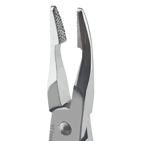3 Pcs Orthodontic Instruments Tool Set - Hard Wire Cutter, Mathieu Ligature Elastic Placing Plier, Slim Weingart Plier...