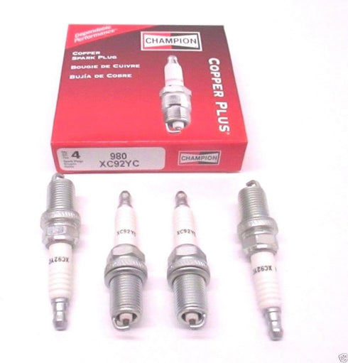 Champion XC92YC (980) Copper Plus Small Engine Spark Plug (4)...