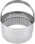 R&M International Stainless Steel 3-1/4" Round Fluted Biscuit Cutter with Handle, 1-Piece...