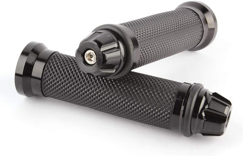 MOTORCYCLE 7/8" HAND GRIPS HANDLE BAR GEL FOR YAMAHA YZF 600 R6 Suzuki GSXR 1000(Black)...