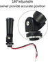AC 120V Outdoor Sensor Photoelectric Switch, Dusk to Dawn Photocell Switch, Hard-Wired Post Eye Light Control with Photocell Light Sensor and Swiv...