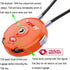 Forge Quality TSA Approved Luggage Locks for Travel Accessories, Suitcase, Pelican case, Set Your own Combination, Zinc Alloy Body-Cable Locks Ora...