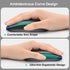 cimetech Bluetooth Mouse, Wireless Rechargeable Mouse, LED Silent Computer Mice with Dual Mode (Bluetooth 5.1 and 2.4G), Compatible with iPad, Lap...