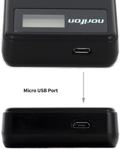 LI-40B LCD USB Charger for Olympus D-720, FE-230, FE-340, FE-280, FE-20, Stylus 710, 790SW, 770SW, 7010, 760, 720SW, VR-320, VR-310, X-935, X-905 ...