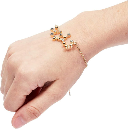 Zodaca Virgo Zodiac Necklace and Bracelet, Astrology Jewelry Sets for Women...