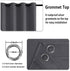 DWCN Blackout Curtains for Bedroom & Living Room - Thermal Insulated, Light Blocking, Noise Reducing, Energy Efficient Grommet Window Drapes with ...