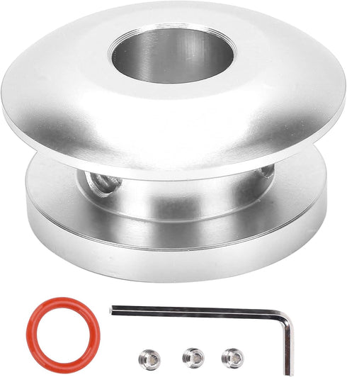 Shift Knob Limiter, Universal Car Shift Knob Boot Retainer Limiter Shifter Shifting Head Buckle Stopper (Silver)...