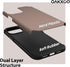 oakxco Slim Thin Protective Case for iPhone 12 Pro Max Phone Case, Heavy Duty Silicone Bumper & Hard Shell Plastic, Shockproof Soft Rubber Dual La...