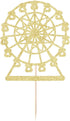 Golden Paper Ferris Wheel Cake BirthdaParty Decoration Celebrations for Boys and Girls...