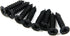 Geesatis 2 Pcs Louvered Ventilation Grille Air Vent for Cabinet Shoe Cabinet Hardware Accessories Ventilation Cover, with Mounting Screws, Black, ...
