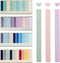 Sticky Book Tabs with Highlighers, 800 PCS Annotation Tabs for Annotating Books, Moran-di Writable Page Flags Marker, Sticky Notes Index Tabs for ...