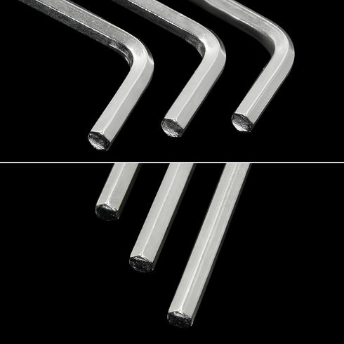 Luomorgo 10 Pcs 4mm/5/32 Inch Allen Wrench, L Shaped Hex Key Wrench, Heavy Duty Steel Hexagon Wrench Tool for Repairing, Installation...