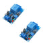 2 Pcs DC 12V Time Delay Relay Module Trigger Circuit Timer Timing Board Switch LED Indicator Display...